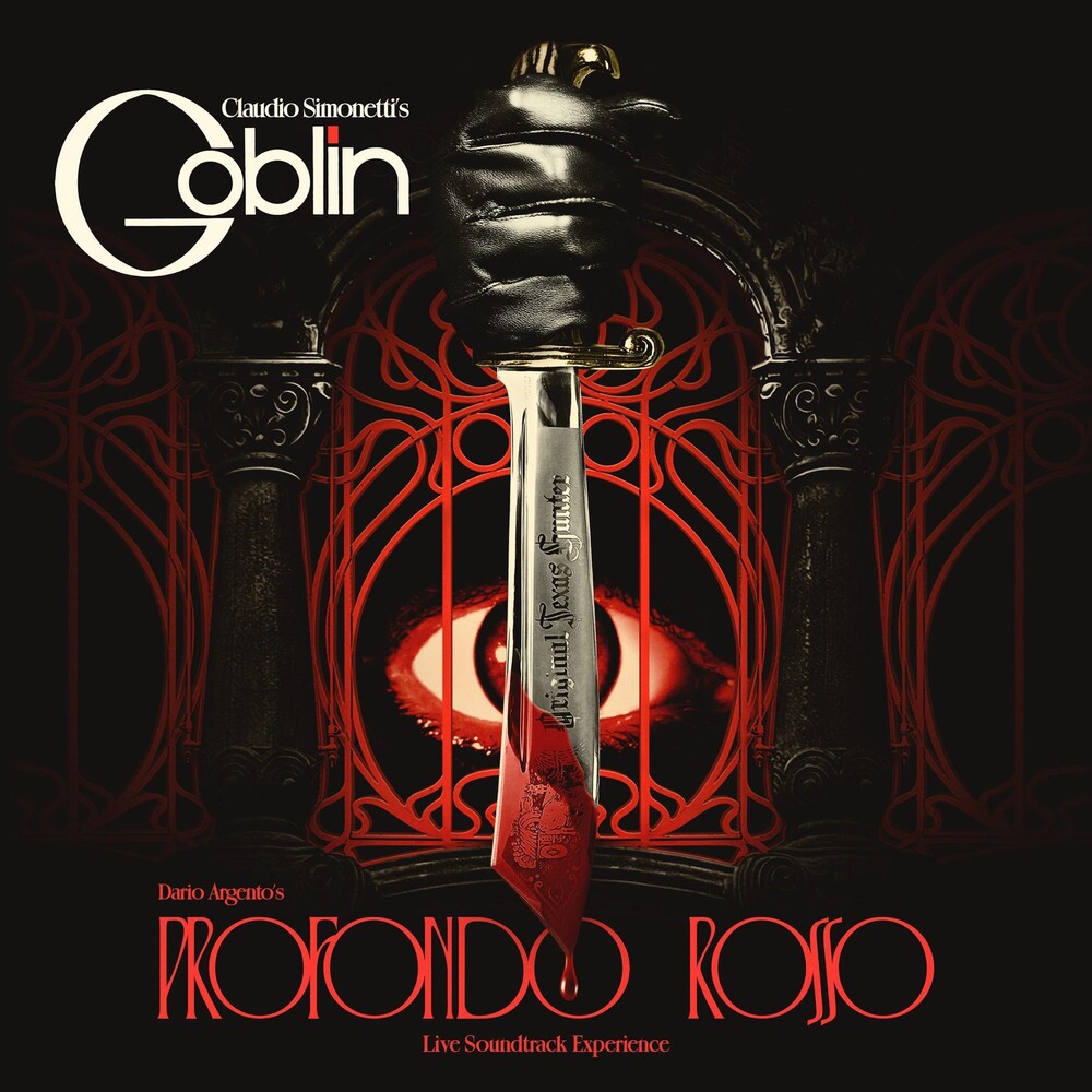 the album cover for Claudio Simonetti  / Goblin (Uk) - Profondo Rosso: Live Soundtrack Experience (Uk)