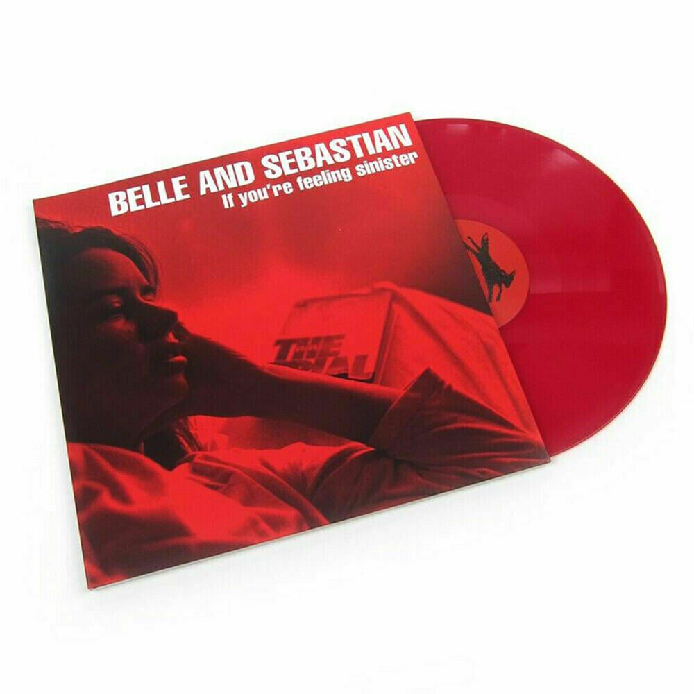 the album cover for Belle And Sebastian - If You're Feeling Sinister [Colored Vinyl] [Limited Edition] (Red)