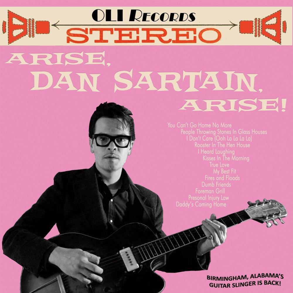 the album cover for Dan Sartain - Arise (Uk)