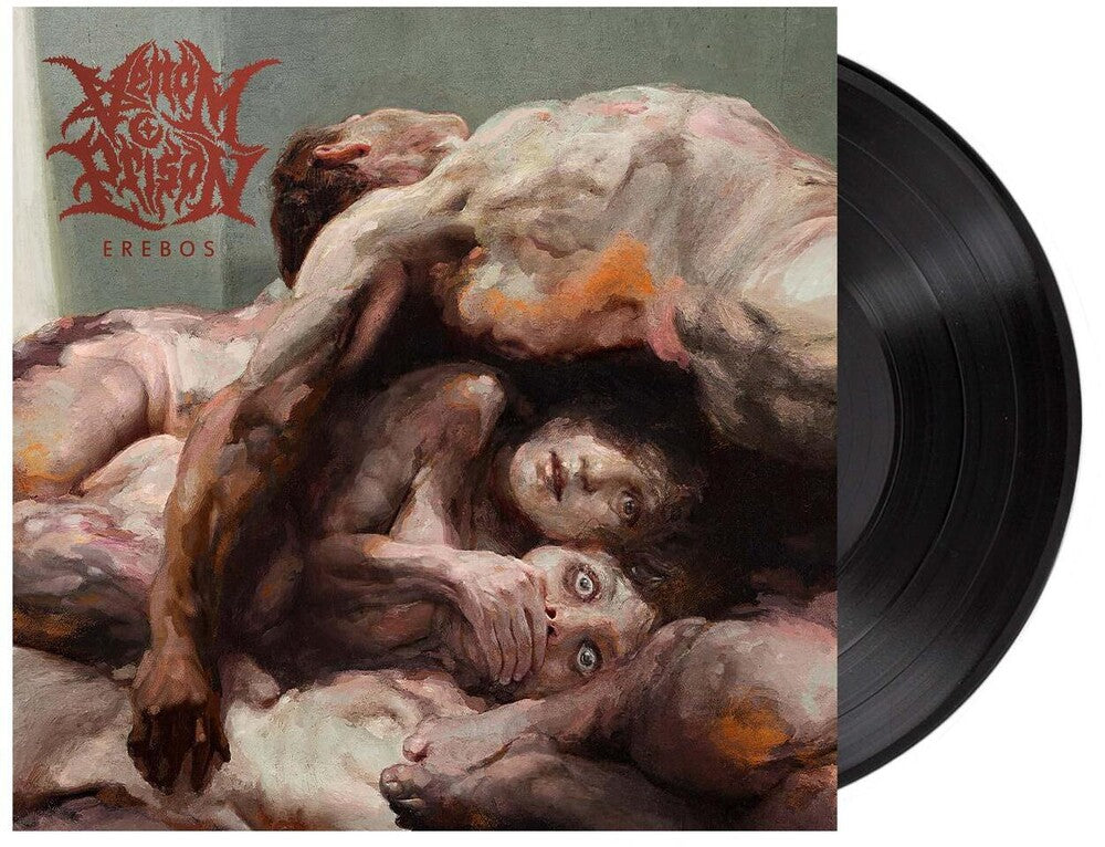 the album cover for Venom Prison - Erebos [LP]