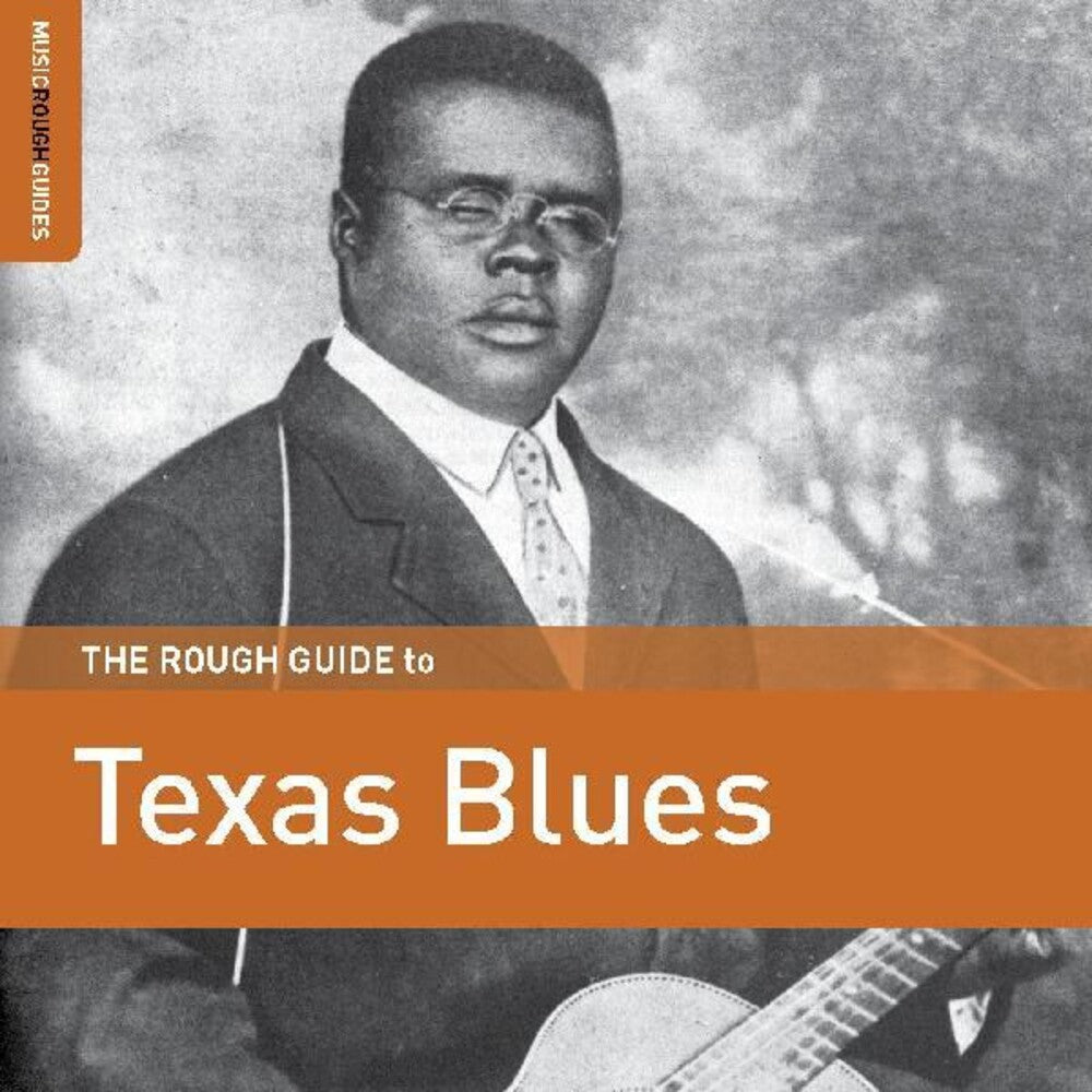 the album cover for Rough Guide To Texas Blues / Various - Rough Guide To Texas Blues / Various