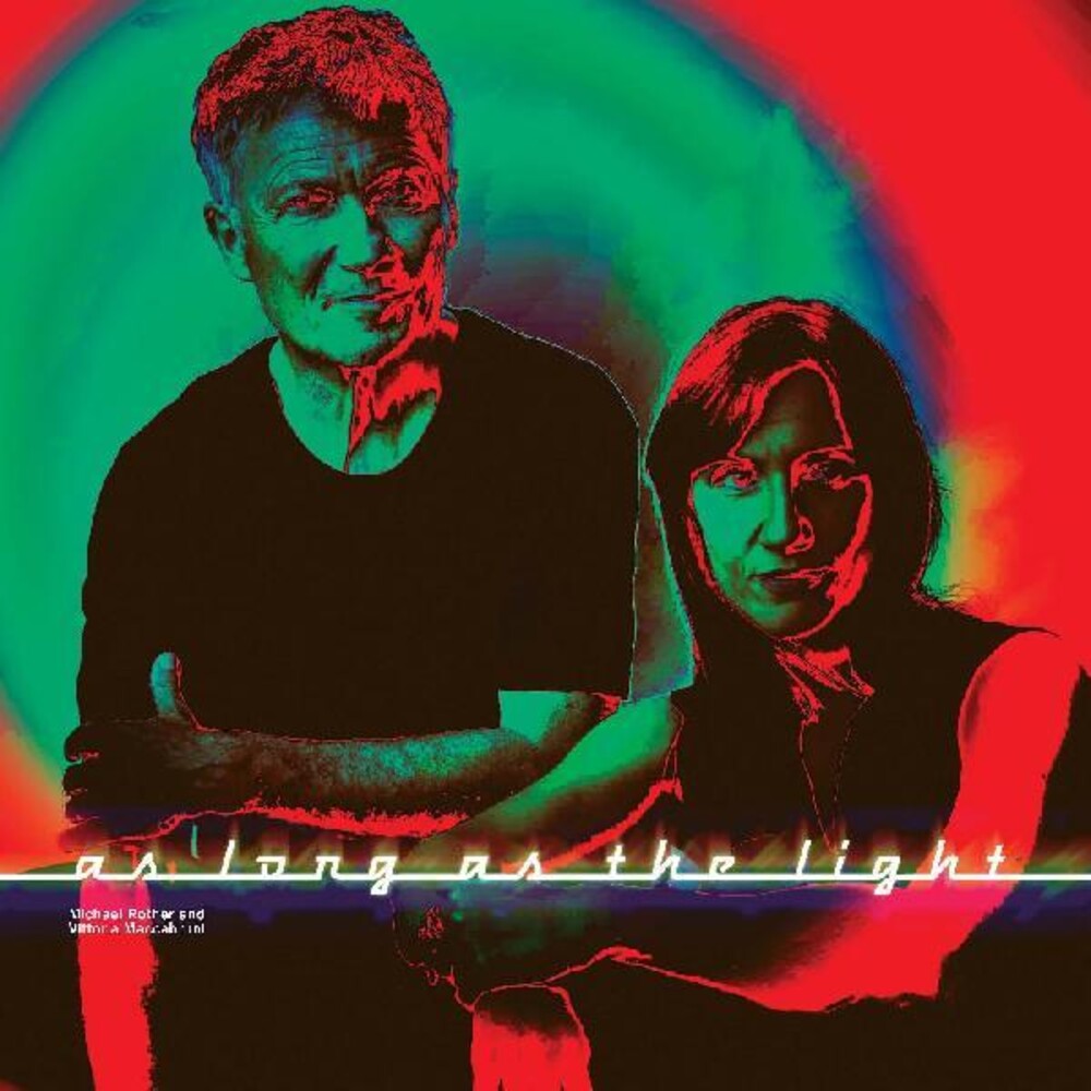 the album cover for Michael Rother - As Long As The Light