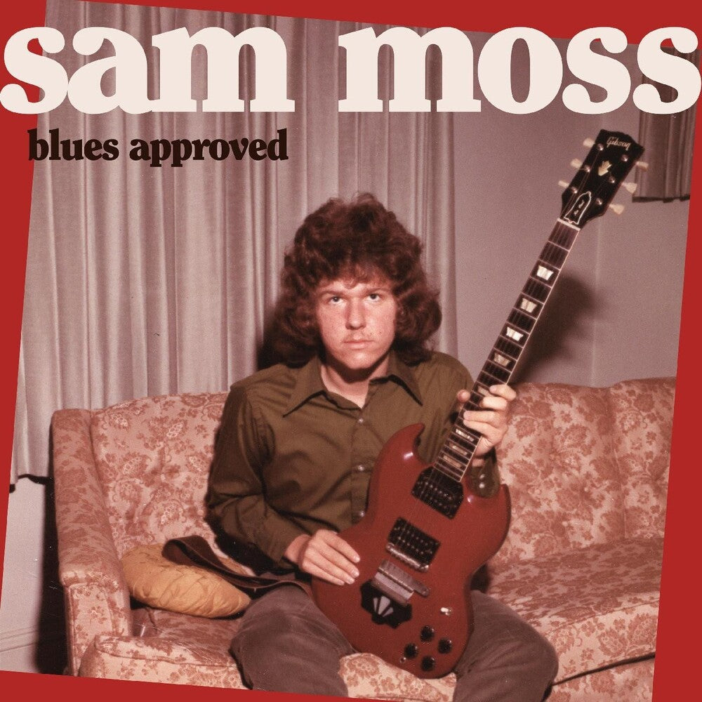 the album cover for Sam Moss - Blues Approved