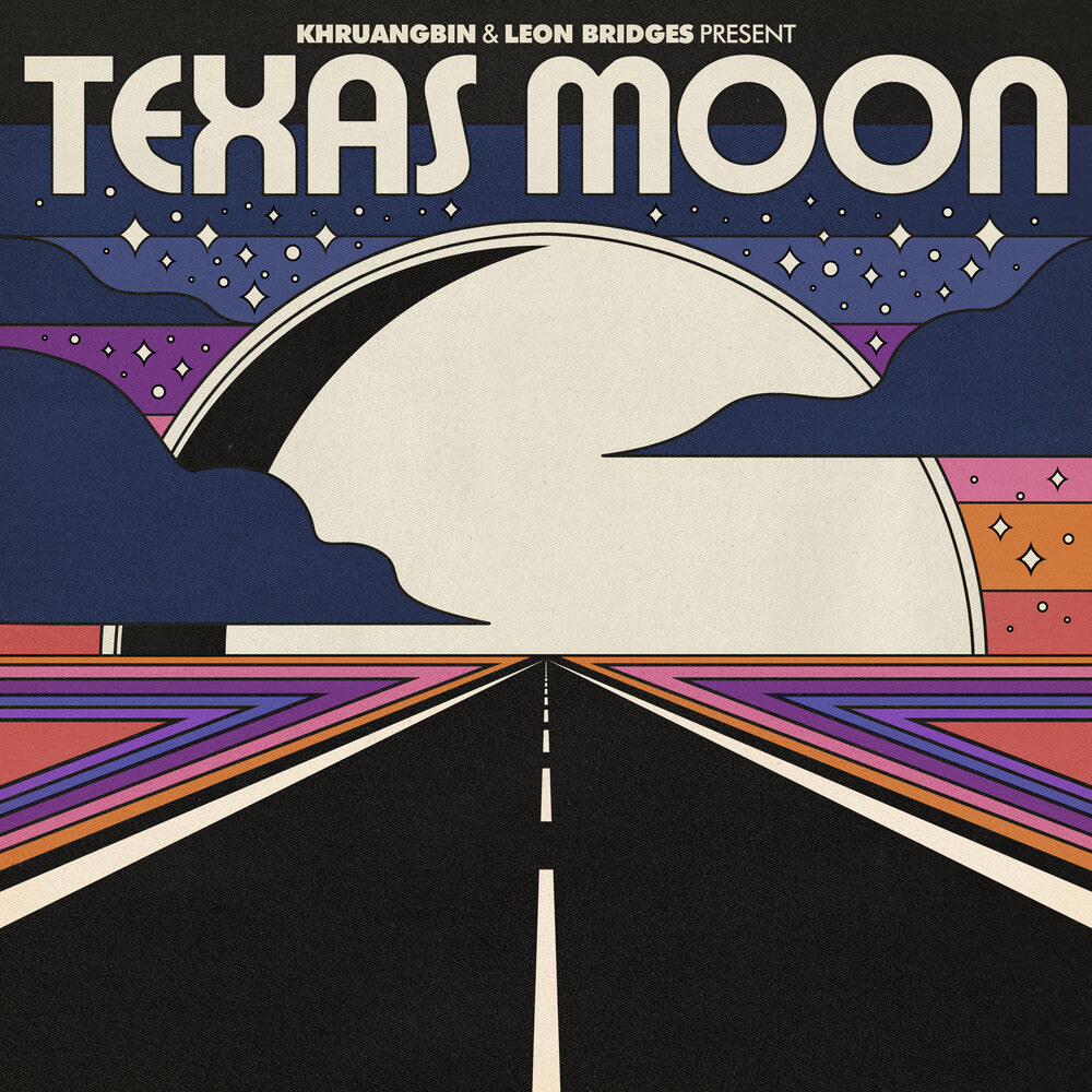 the album cover for Khruangbin - Texas Moon EP [Blue Daze Vinyl]