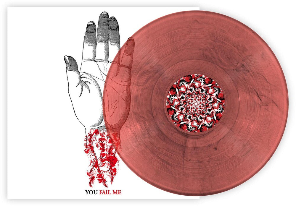 the album cover for Converge - You Fail Me (Redux) [Indie Exclusive Limited Edition Red & Black Smoke LP]