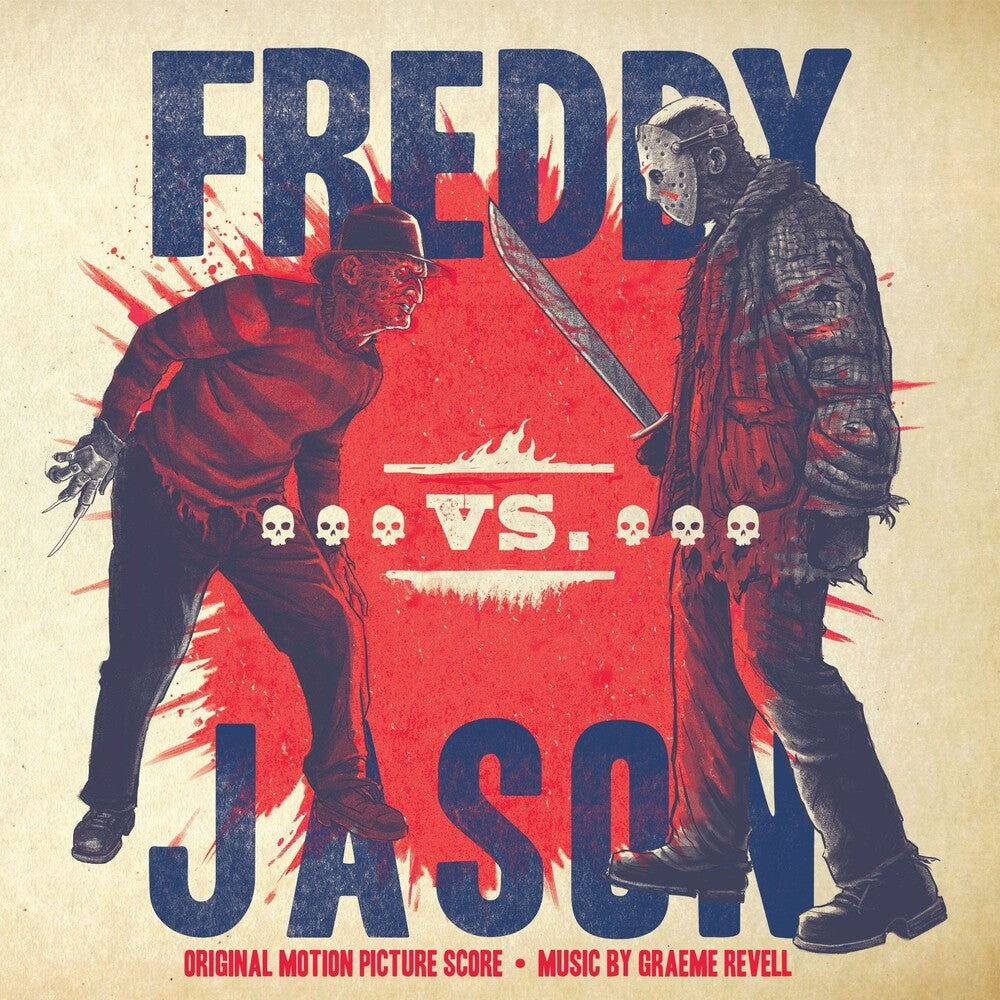 the album cover for Graeme Revell - Freddy Vs Jason