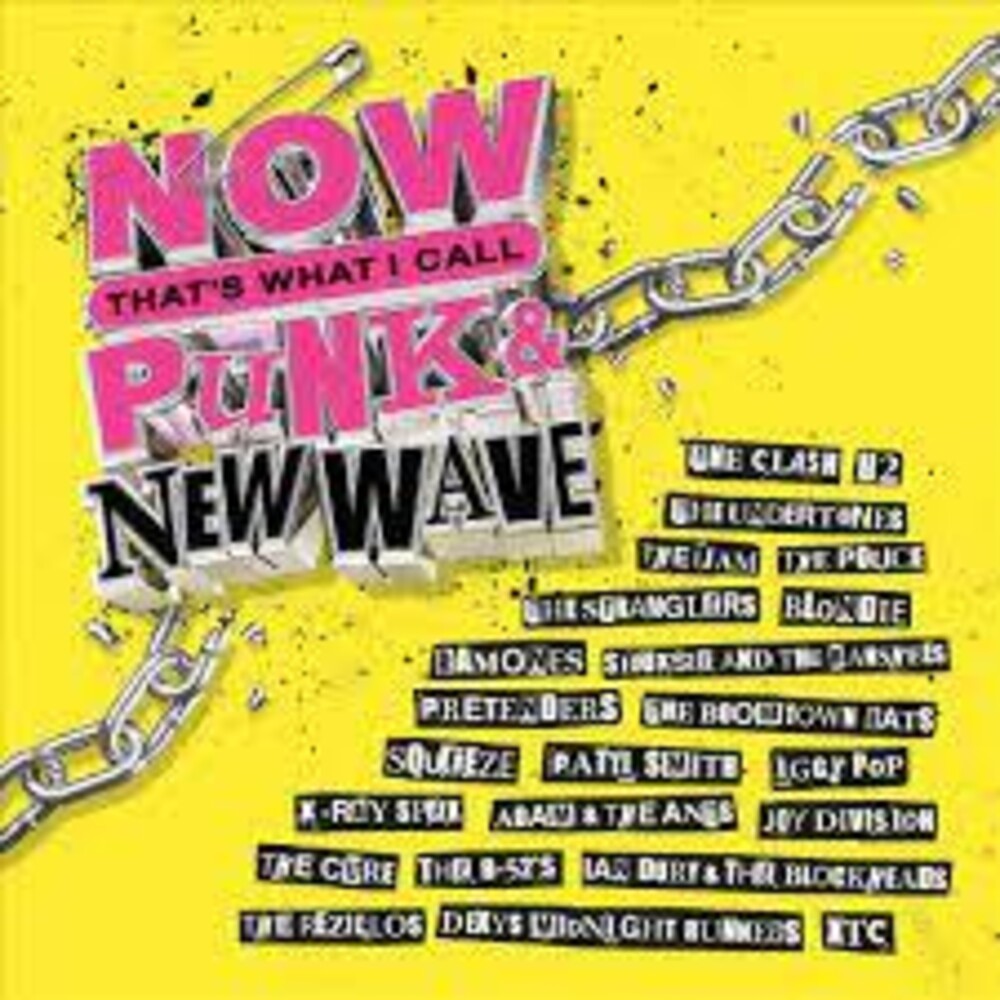 the album cover for Now That's What I Call Punk & New Wave / Various - Now That's What I Call Punk & New Wave / Various