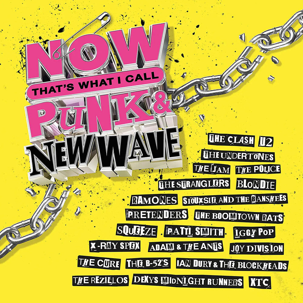 the album cover for Now That's What I Call Punk & New Wave / Various - Now That's What I Call Punk & New Wave / Various