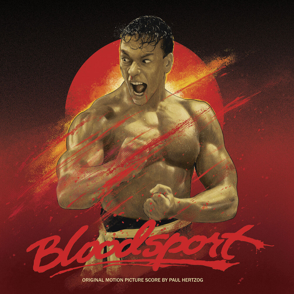 the album cover for Paul Hertzog - Bloodsport (Original Soundtrack)