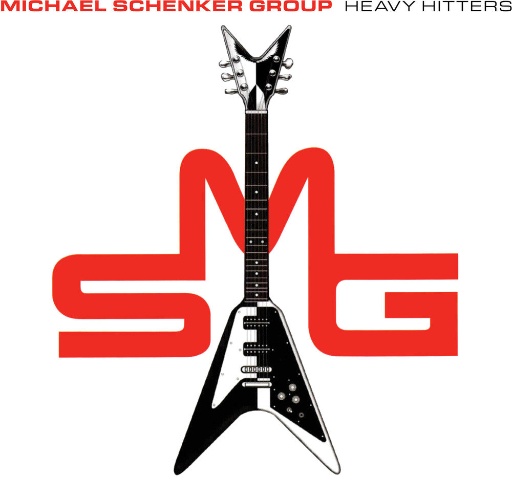 the album cover for The Michael Schenker Group - Heavy Hitters [Red 2LP]