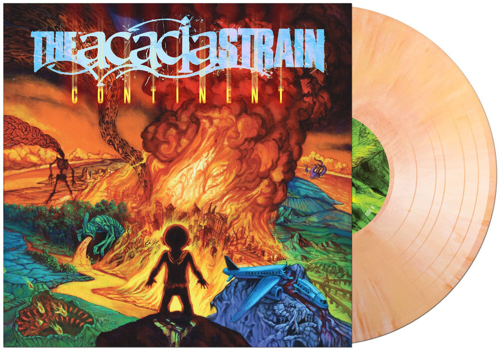 the album cover for The Acacia Strain - Continent