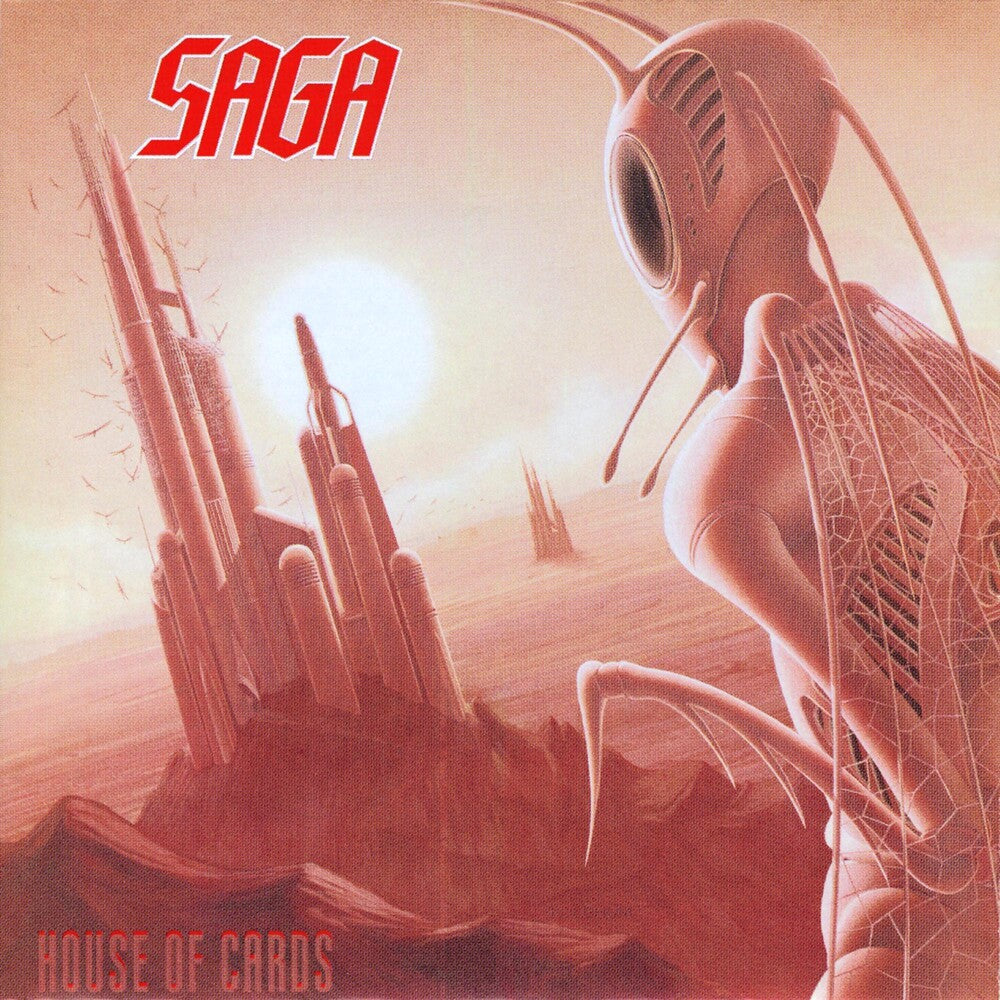 the album cover for Saga - House Of Cards (Uk)