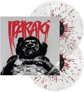 the album cover for Ibaraki - Rashomon [Clear w/ Red White & Black Splatter LP]