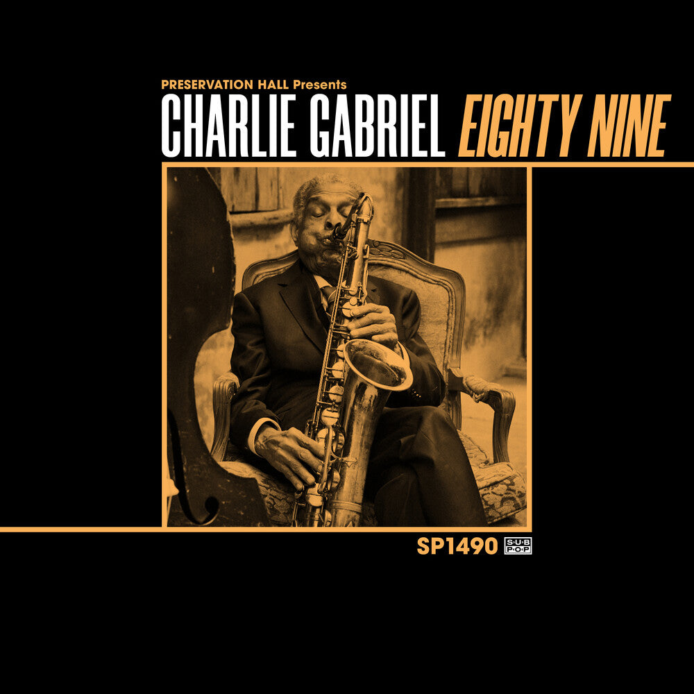 the album cover for Charlie Gabriel - Eighty Nine