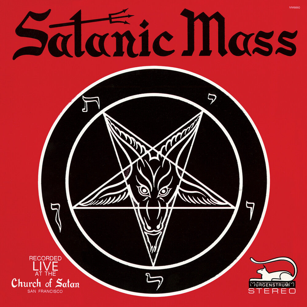 the album cover for Anton Lavey - Satanic Mass [Digipak]