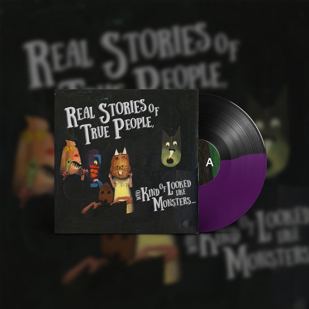 the album cover for Oso Oso - Real Stories Of True People, Who Kind Of Looked Liked Monsters