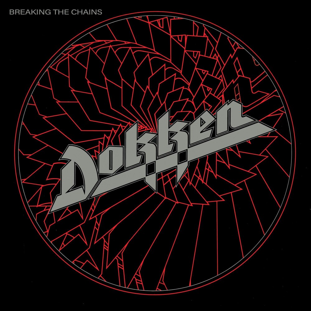 the album cover for Dokken - Breaking The Chains [Limited Edition Audiophile Gold LP]