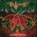 the album cover for Deathhammer - Electric Warfare