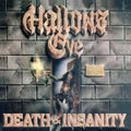 the album cover for Hallows Eve - Death And Insanity