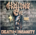 the album cover for Hallows Eve - Death And Insanity