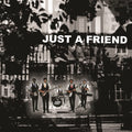 the album cover for Tally Hall - Just A Friend [Clear with Black Splatter Vinyl Single]