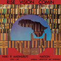 the album cover for Haki R. Madhubuti And Nation: Afrikan Liberation - Rise Vision Comin