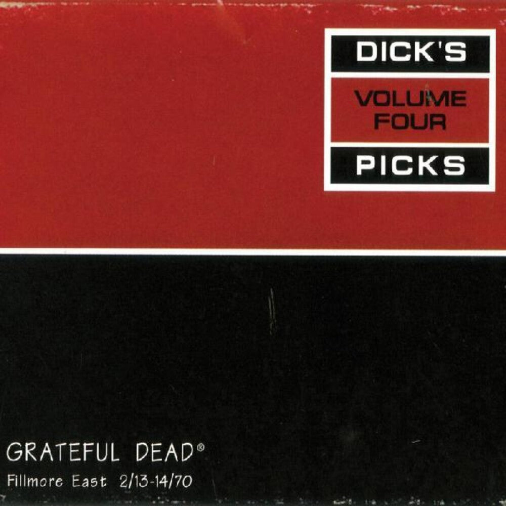 the album cover for Grateful Dead - Dick's Picks Vol. 4 Fillmore East 2/13-14/70