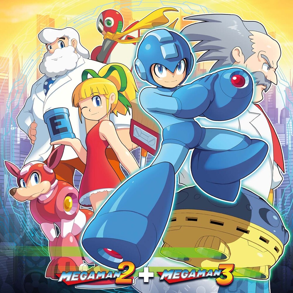 the album cover for Capcom Sound Team - Mega Man 2&3 / O.S.T.