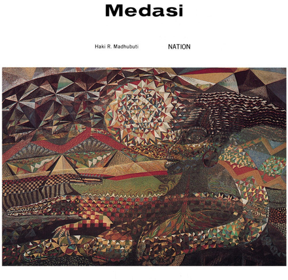 the album cover for Haki Madhubuti  R - Medasi