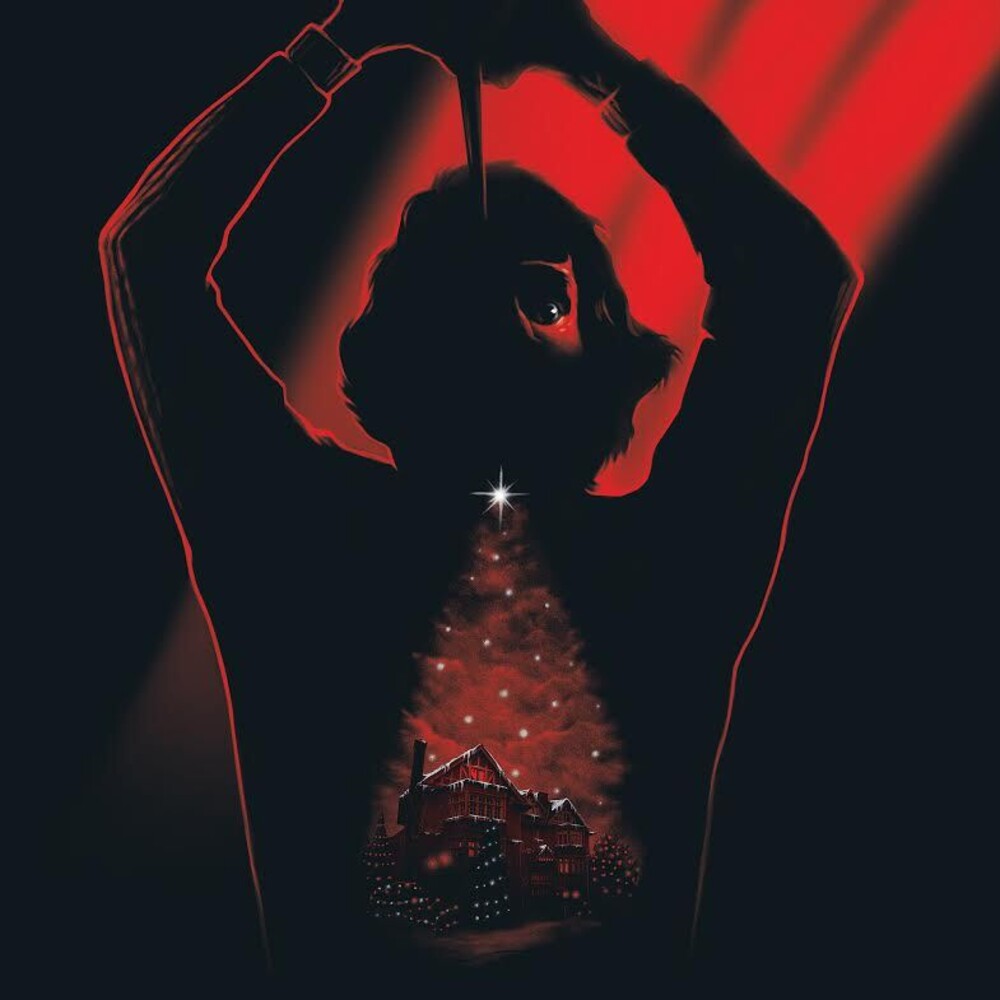 the album cover for Carl Zittrer  (Colv) (Grn) (Red) (Wht) - Black Christmas / O.S.T. [Colored Vinyl] (Grn) (Red) (Wht)