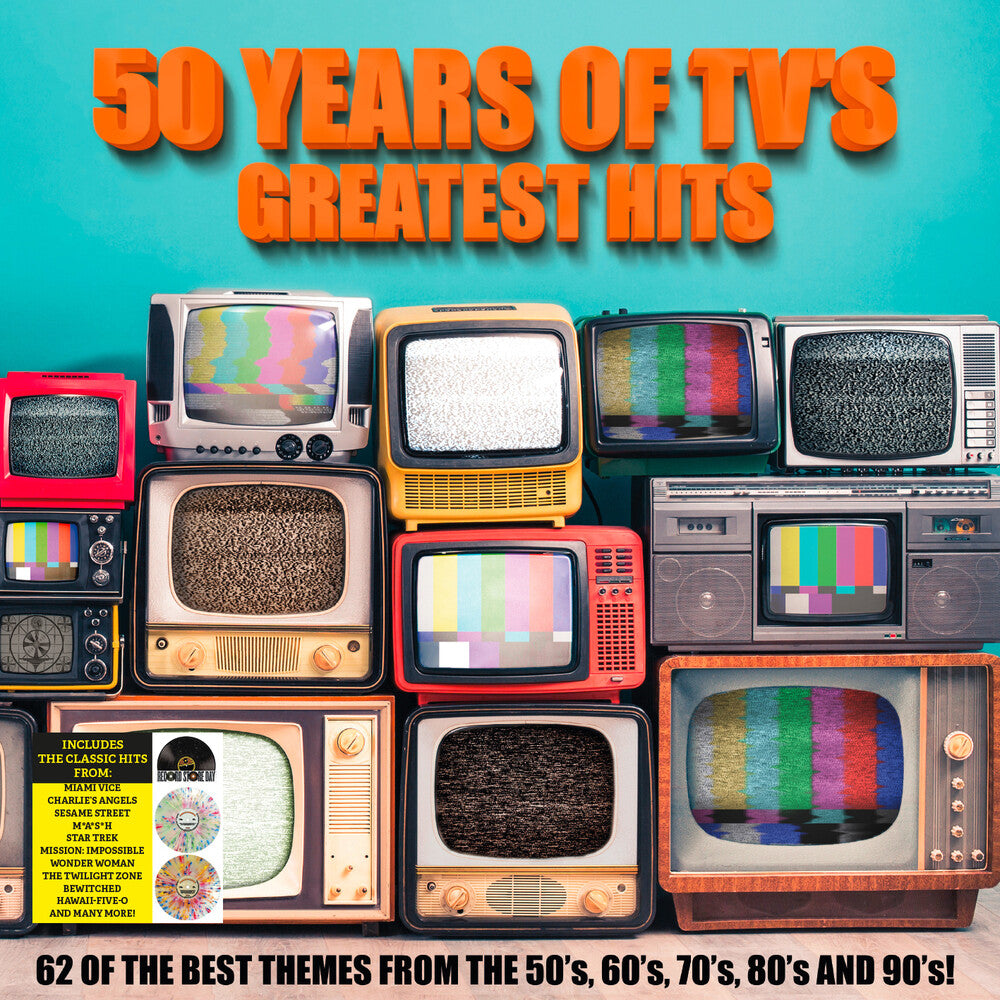 the album cover for Various Artists - 50 Years of TV's Greatest Hits [RSD 2022] []