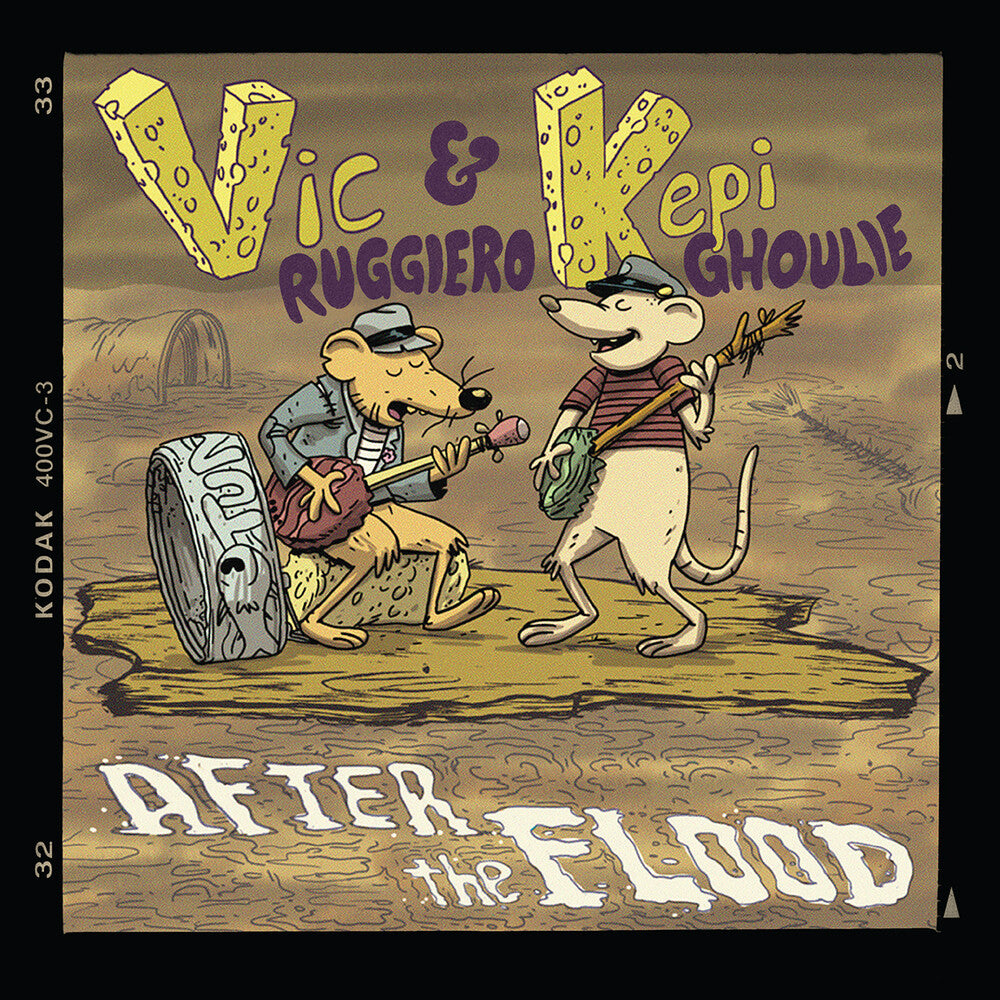 the album cover for Ruggiero, Vic & Kepi Ghoulie - After The Flood The Moldy Basement Tapes