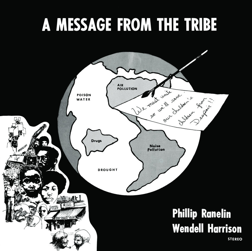 the album cover for Phil Ranelin  & Harrison,Wendell - Message From The Tribe