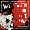 the album cover for Heart & Lung - Twistin The Knife Away