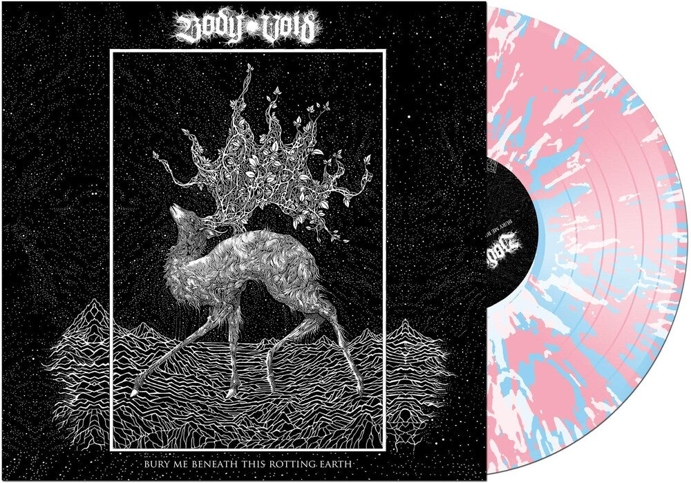 the album cover for Body Void - Bury Me Beneath This Rotting Earth (Blue) [Colored Vinyl]