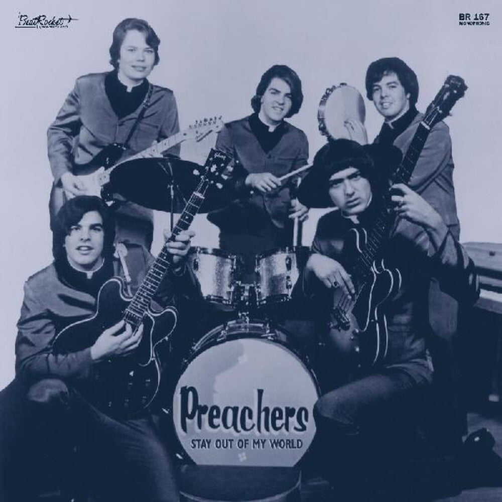 the album cover for Preachers - Stay Out Of My World [Colored Vinyl] (Wht)