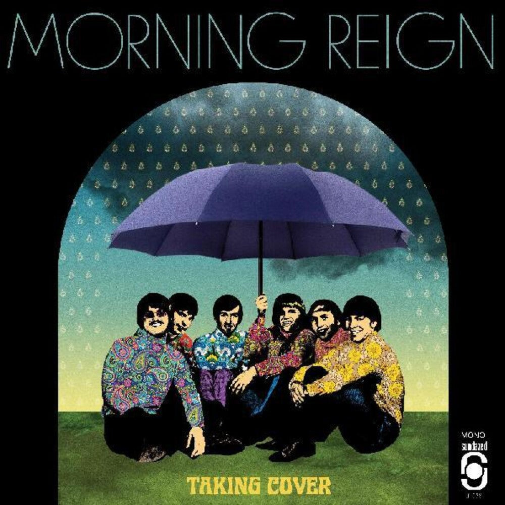 the album cover for Morning Reign - Taking Cover (Blue) [Colored Vinyl]