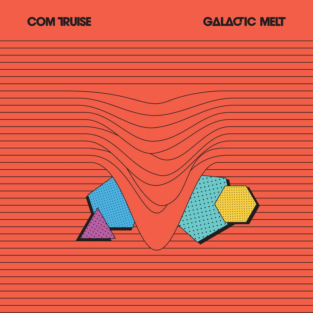 the album cover for Com Truise - Galactic Melt: 10th Anniversary Edition [Black & Orange 2LP]