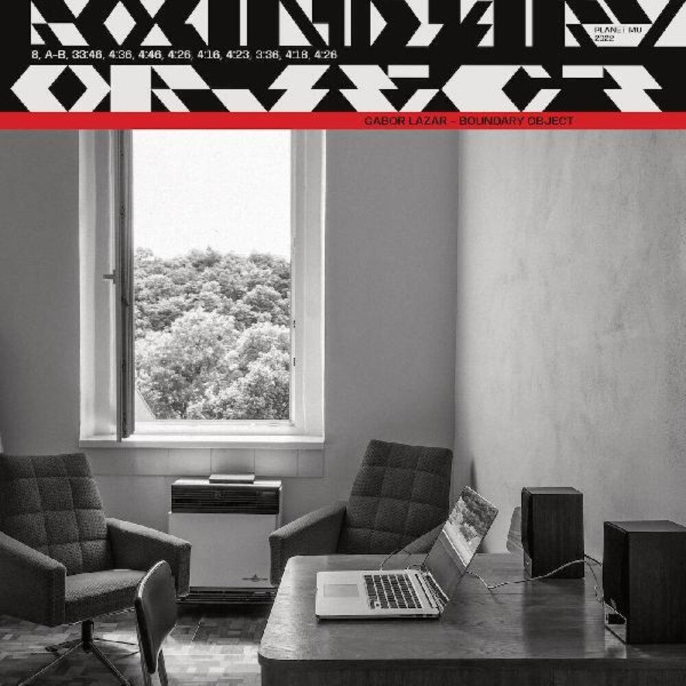 the album cover for Gabor Lazar - Boundary Object