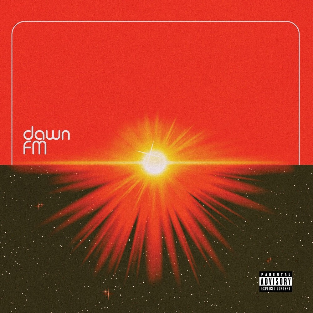 the album cover for The Weeknd - Dawn FM [Indie Exclusive Limited Edition Signed CD]