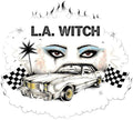 the album cover for L.A. Witch - L.A. Witch (Electric Blue) (Blue) [Colored Vinyl]