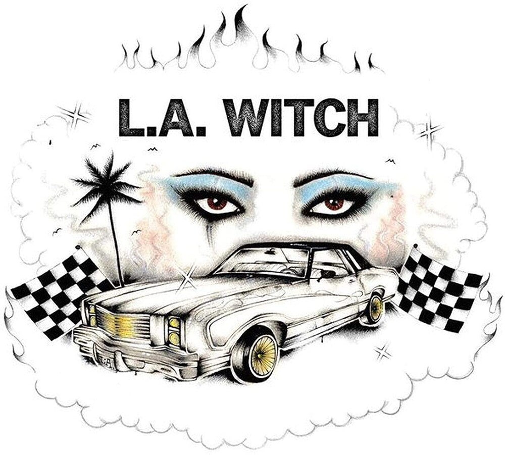 the album cover for L.A. Witch - L.A. Witch (Electric Blue) (Blue) [Colored Vinyl]
