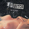 the album cover for L.A. Witch - Octubre (Halloween Orange W/ Black) (Blk) [Colored Vinyl]