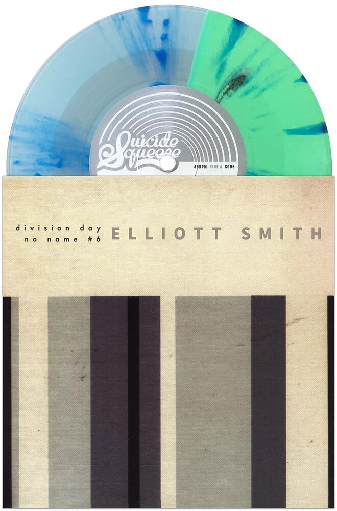 the album cover for Elliott Smith - Division Day (Half Double Mint Half Electric Blue)