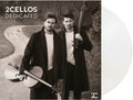 the album cover for 2Cellos - Dedicated [Limited Edition Crystal Clear LP]