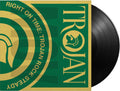 the album cover for Right On Time: Trojan Rock Steady / Various - Right On Time: Trojan Rock Steady / Various (Blk)