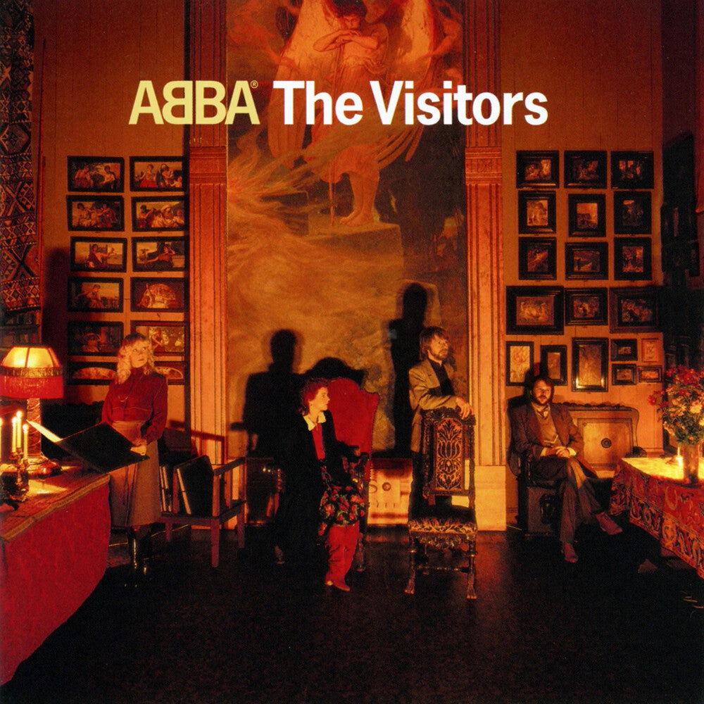 the album cover for ABBA - The Visitors