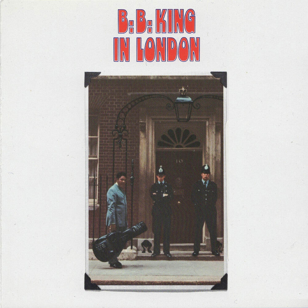the album cover for B.B. King - In London (Audp) (Blue) [Clear Vinyl] (Gate) [Limited Edition] [180 Gram]