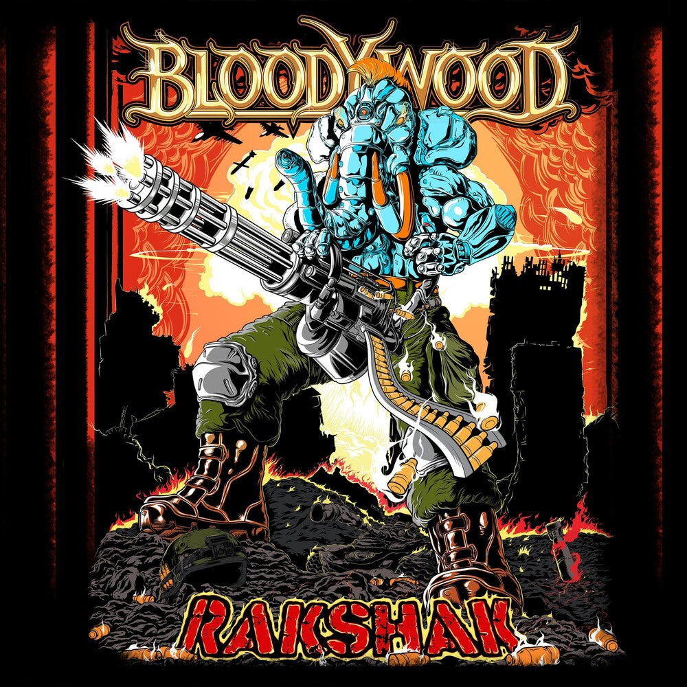 the album cover for Bloodywood - Rakshak [Limited Edition]