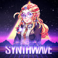 the album cover for Helynt (Colv) (Red) - Legend Of Synthwave Deluxe (Red) [Colored Vinyl] (Red)